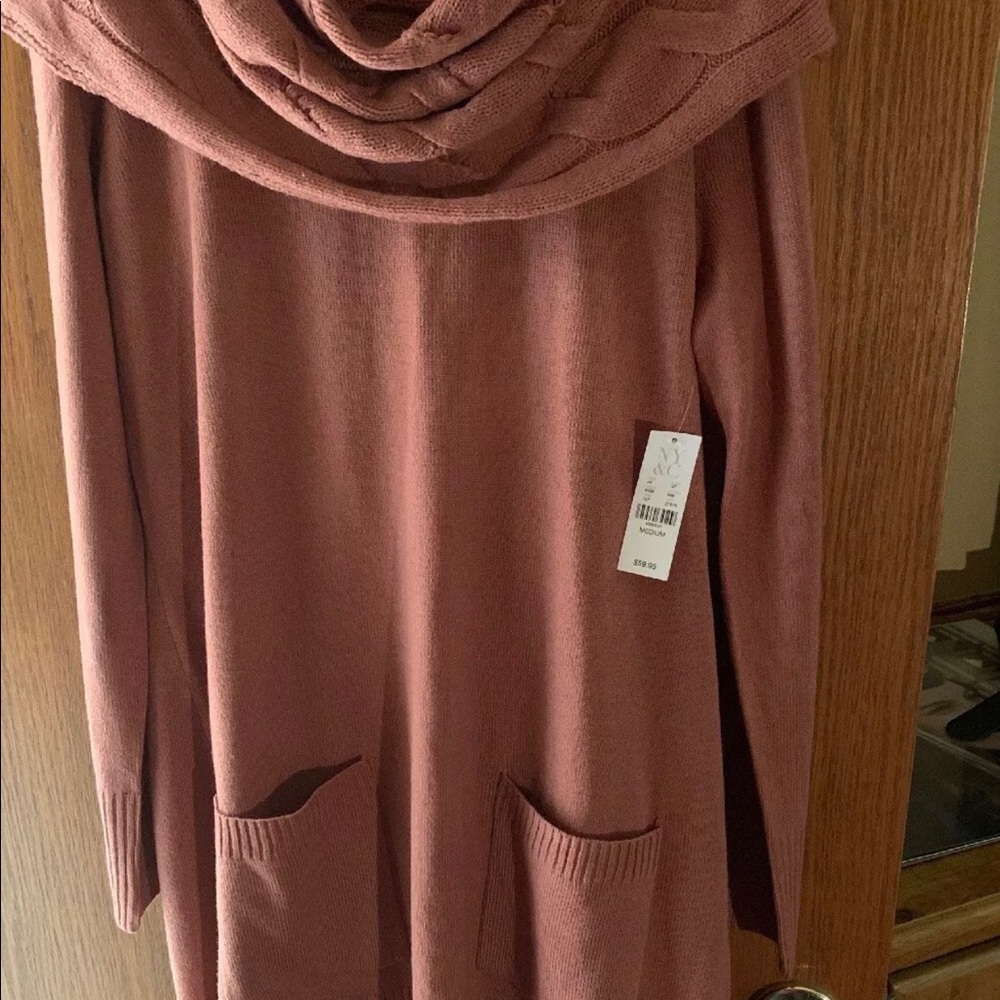 A brand new sweater dress